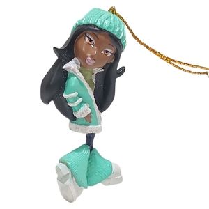 Bratz Sasha christmas ornament
